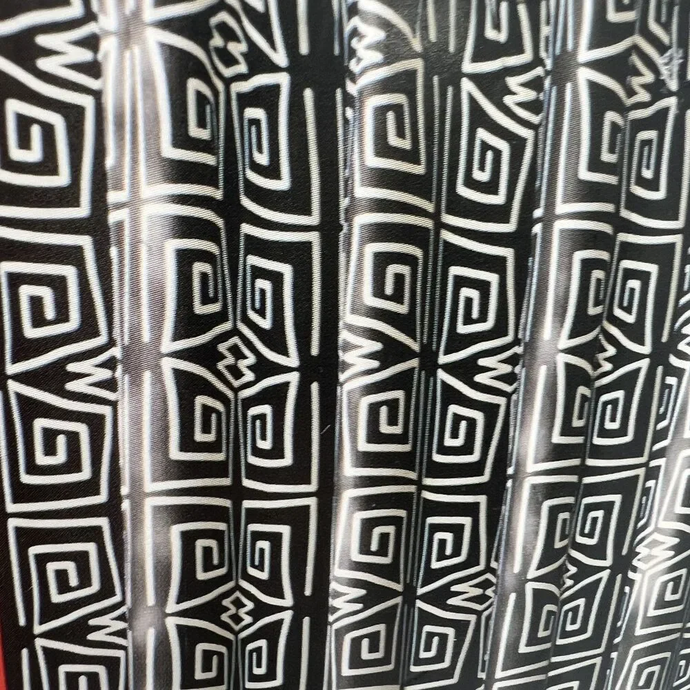 New Opalhouse Jungalow Black White Abstract Pattern Shower Curtain hooks Bundle